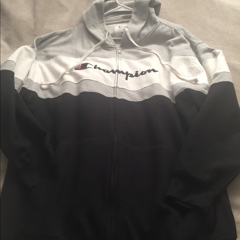 Champion zip up hoodie